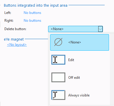Software Window Delete Button Buttons within the input area of an Edit control - PC SOFT - Online ...