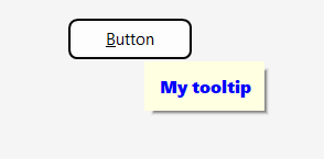 Tooltip with personalized style