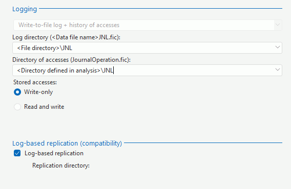 Option in the analysis