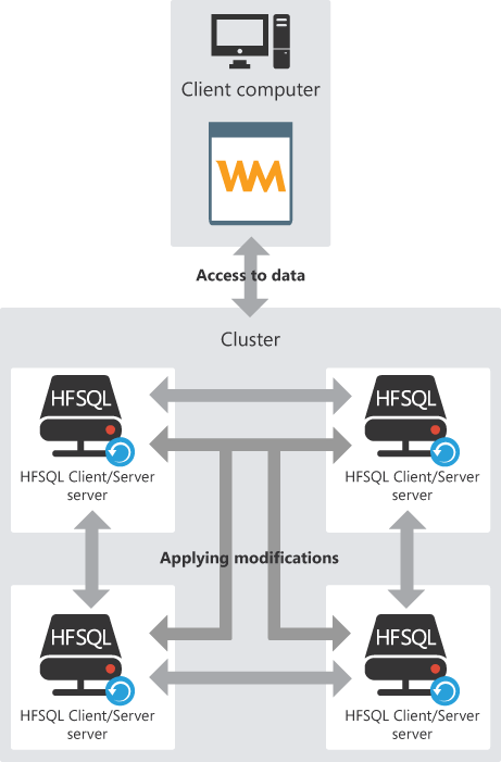 HFSQL Cluster