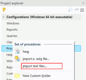 Importing text files