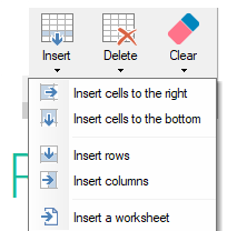 Spreadsheet Using The Ribbon Pc Soft On Line Documentation