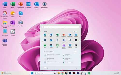 Windows theme