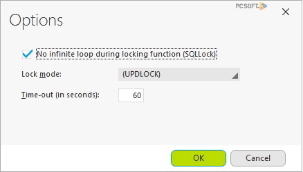 Options for the locks