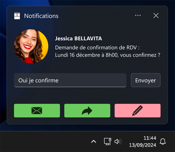 Rich notification