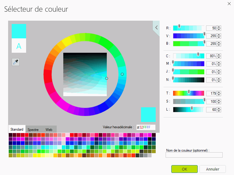 Sélecteur de couleur