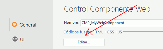 Editar código HTML - CSS - JS