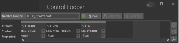Descripción del control Looper